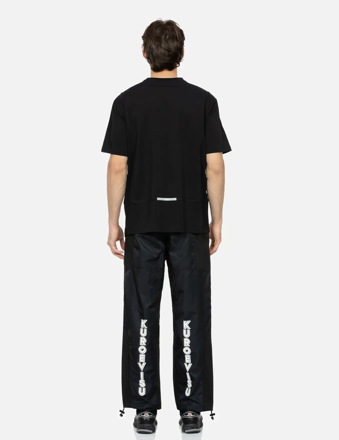 SPRING/ SUMMER COLLECTION 2025 Multi Logos and Overlock Stitching Regular Fit T-shirt
