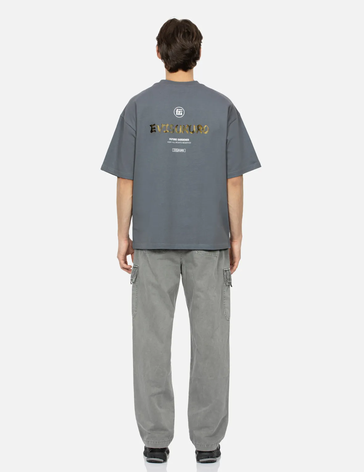 SPRING/ SUMMER COLLECTION 2025 Multi Logos Print Loose Fit T-shirt