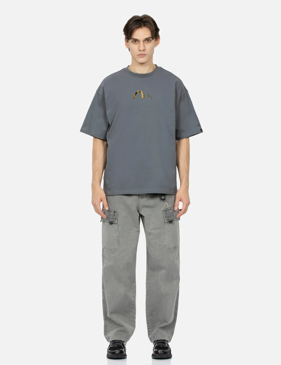 SPRING/ SUMMER COLLECTION 2025 Multi Logos Print Loose Fit T-shirt