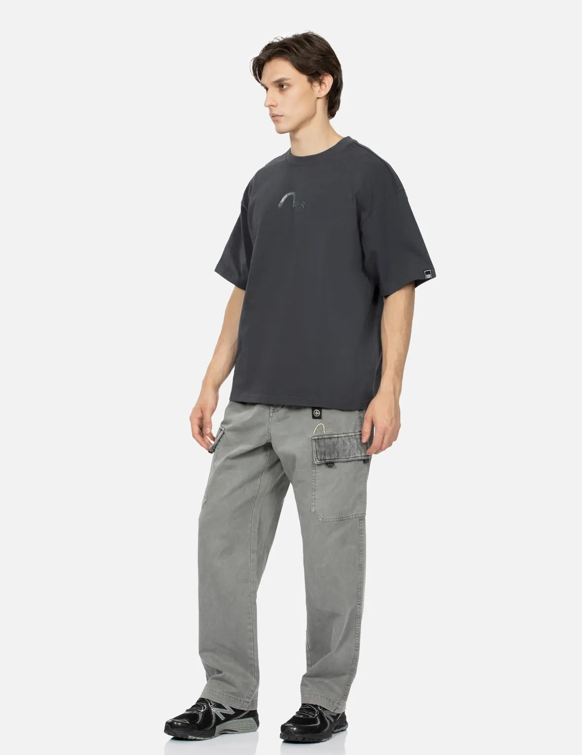 SPRING/ SUMMER COLLECTION 2025 Multi Logos Print Loose Fit T-shirt