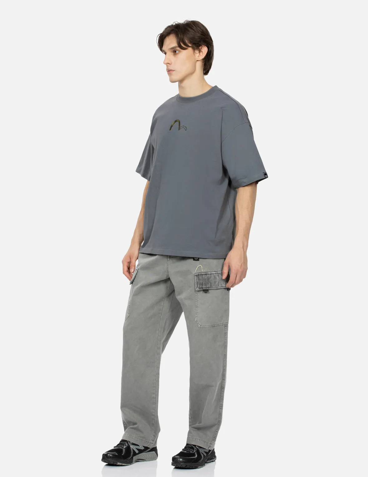 SPRING/ SUMMER COLLECTION 2025 Multi Logos Print Loose Fit T-shirt