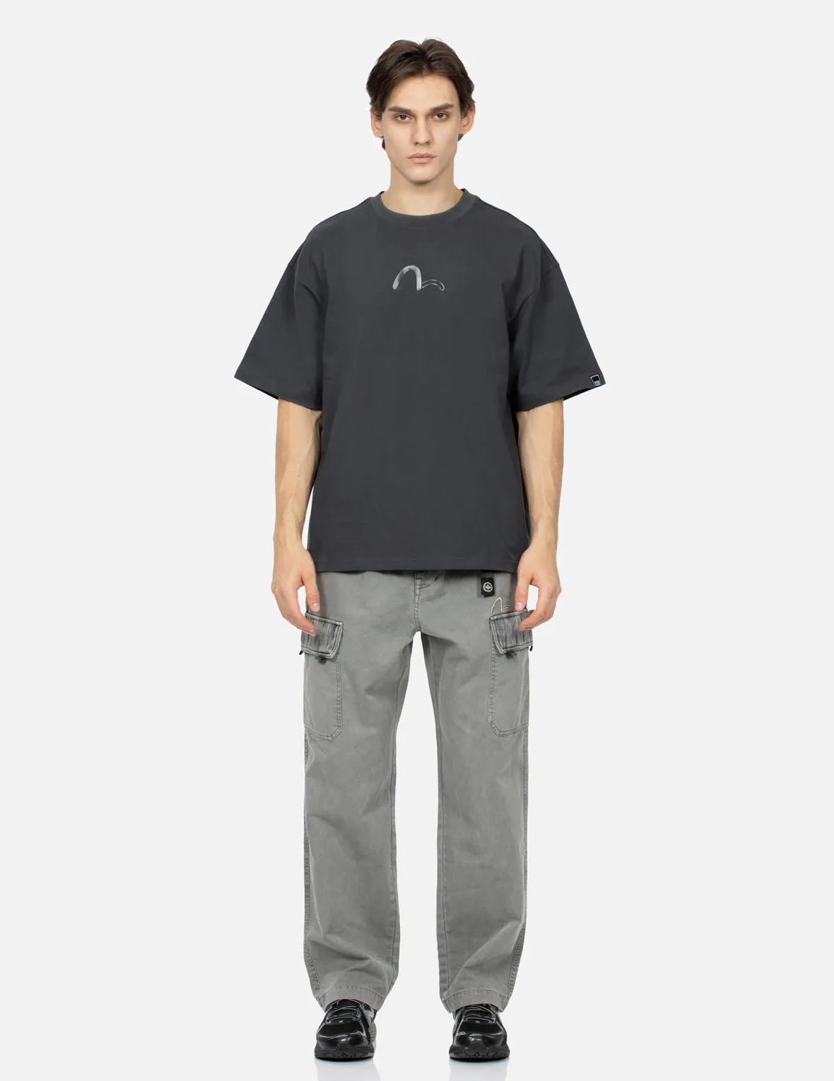 SPRING/ SUMMER COLLECTION 2025 Multi Logos Print Loose Fit T-shirt