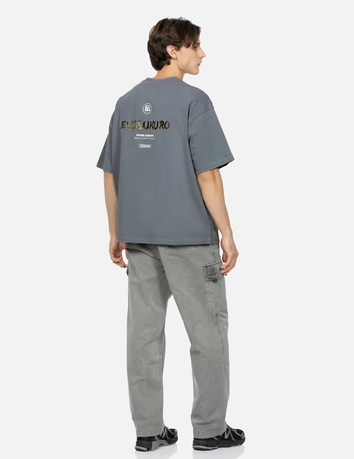 SPRING/ SUMMER COLLECTION 2025 Multi Logos Print Loose Fit T-shirt