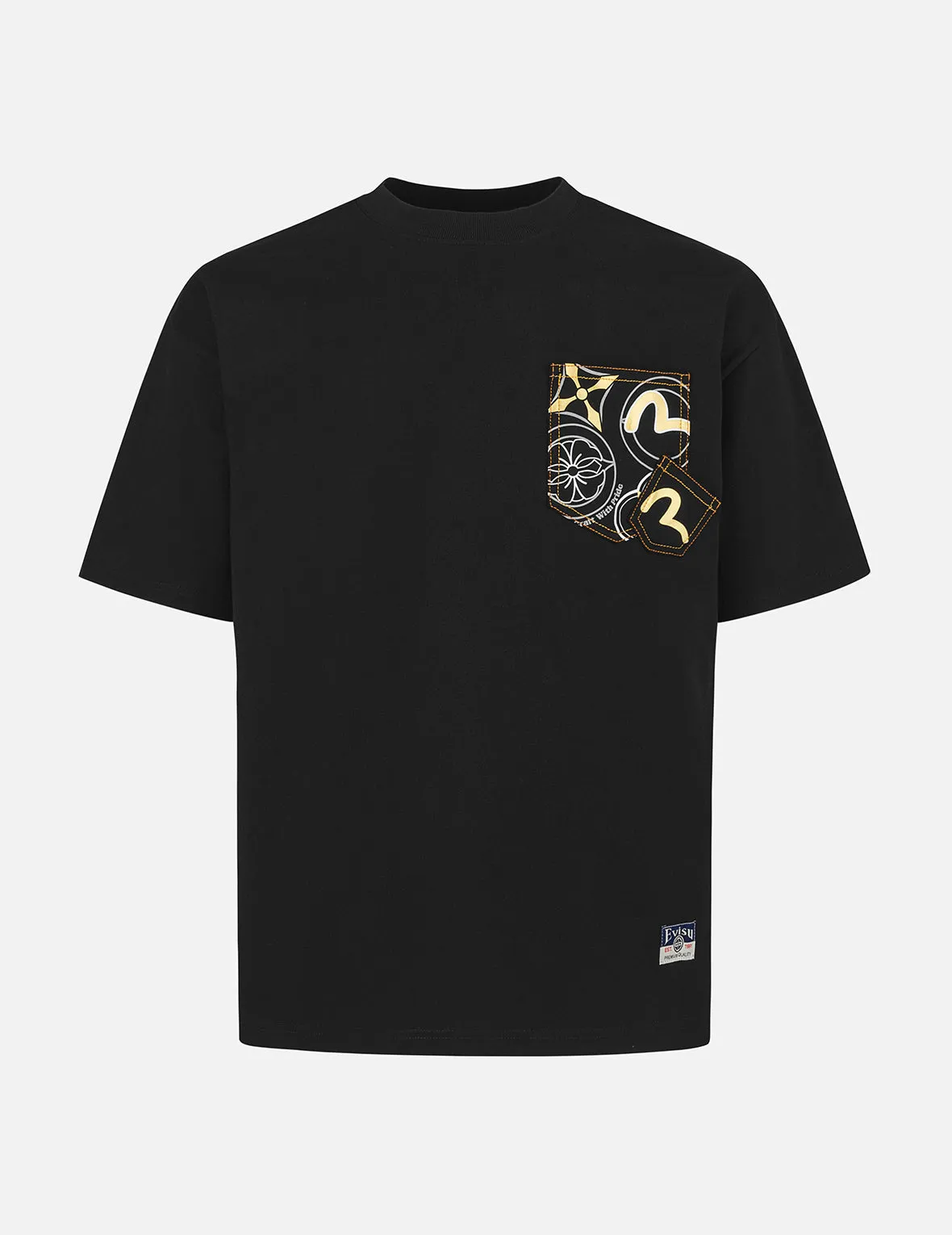 SPRING/ SUMMER COLLECTION 2025 Multi-Pocket and Multi-Print Loose Fit T-shirt