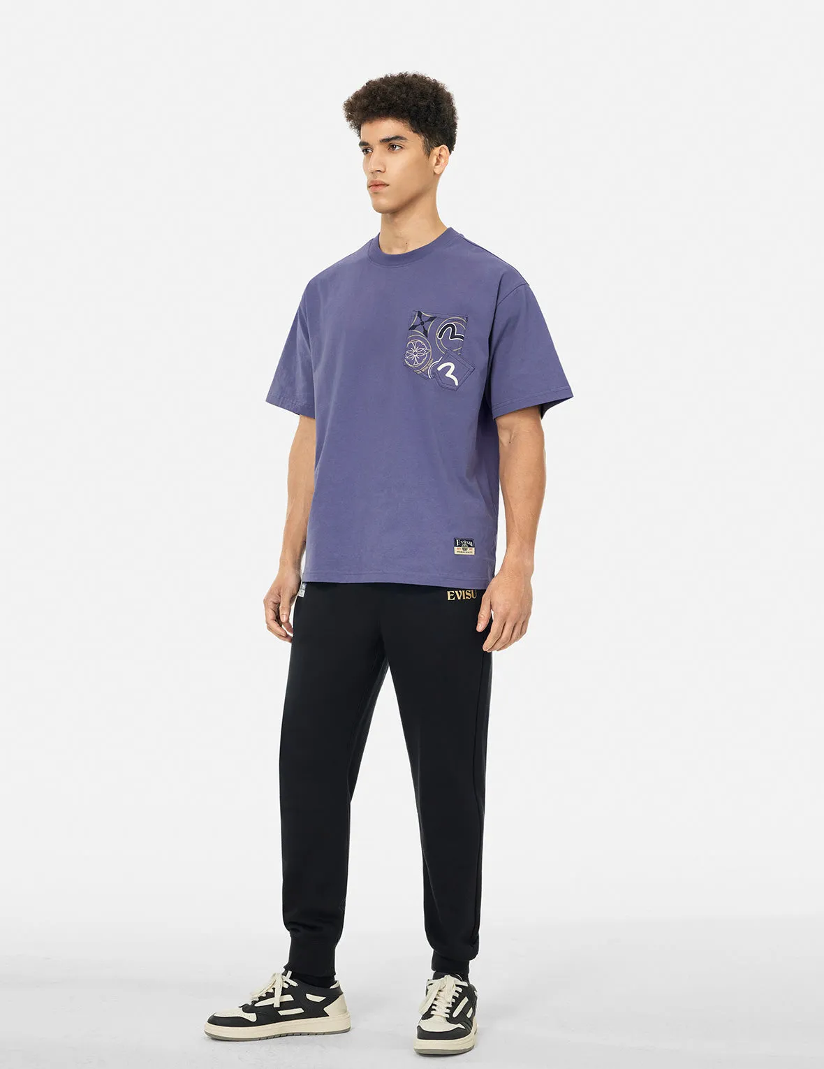 SPRING/ SUMMER COLLECTION 2025 Multi-Pocket and Multi-Print Loose Fit T-shirt