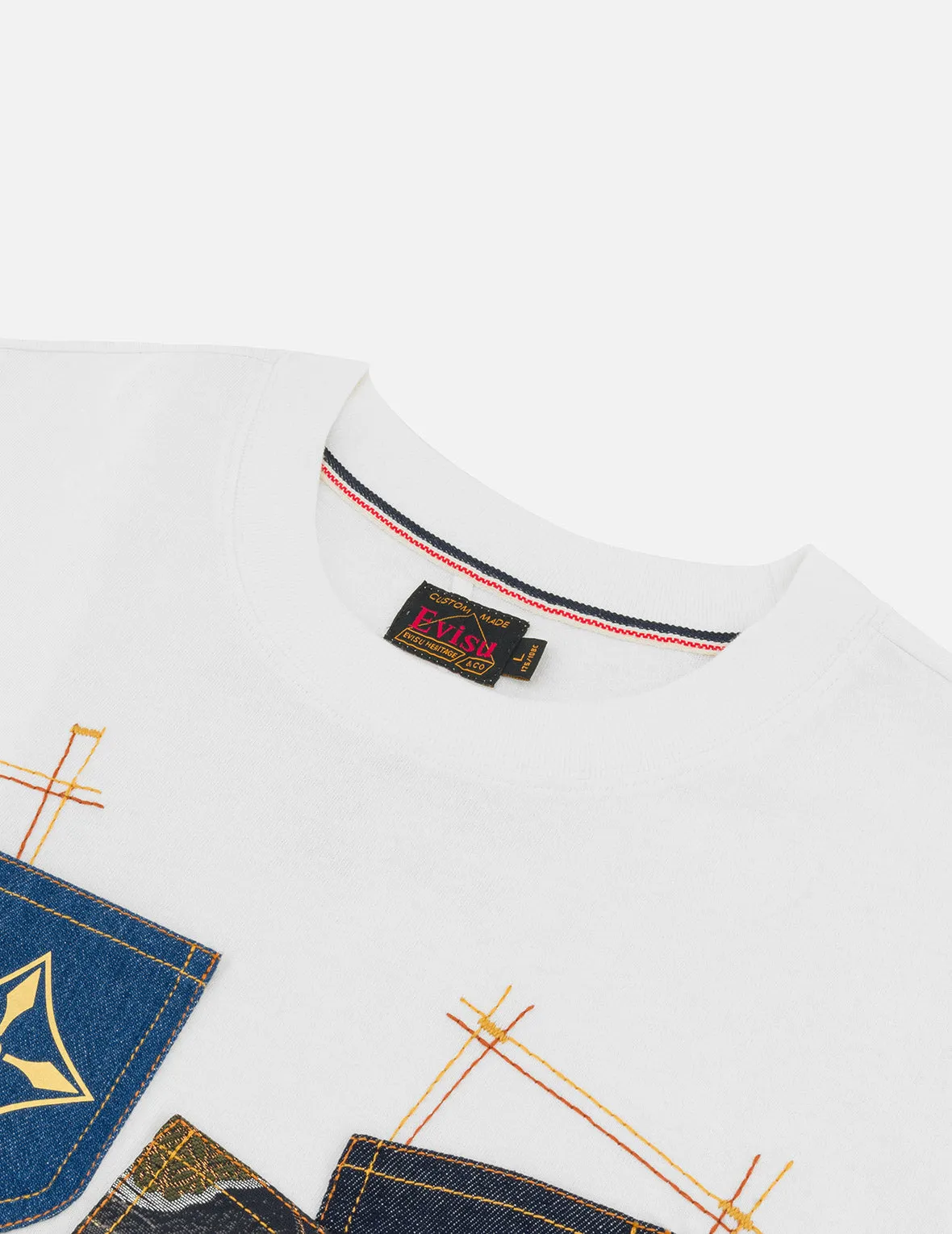 SPRING/ SUMMER COLLECTION 2025 Multi-Pocket and Multi-Print Relax Fit T-shirt