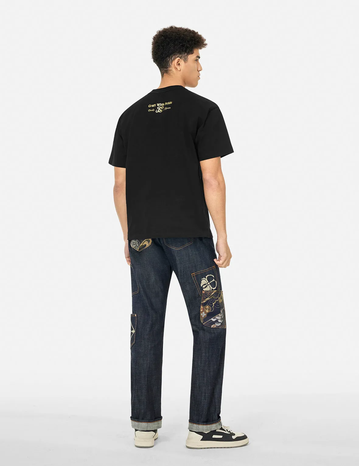 SPRING/ SUMMER COLLECTION 2025 Multi-Pocket and Multi-Print Relax Fit T-shirt
