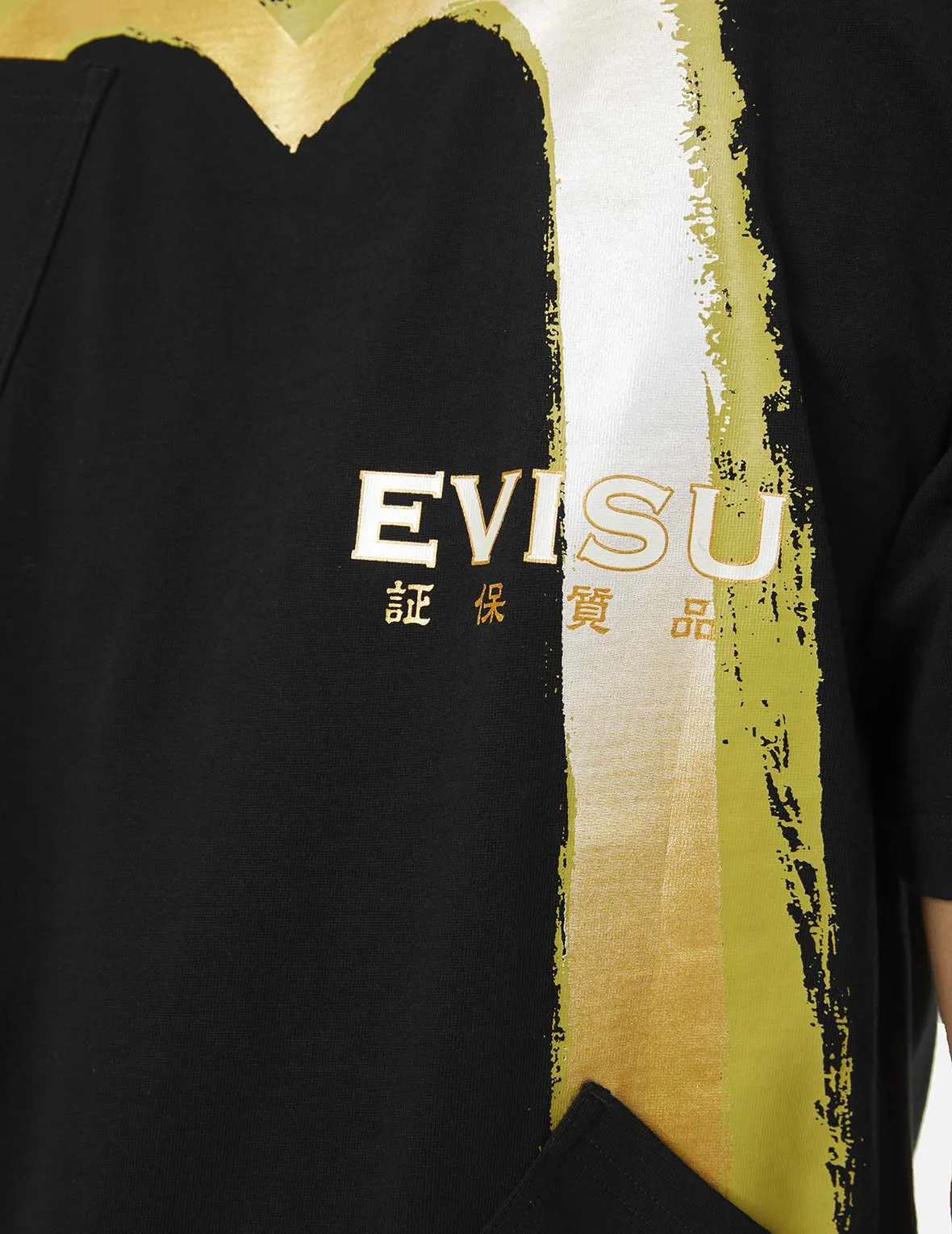 SPRING/ SUMMER COLLECTION 2025 Multi-Pocket Print and Seagull Brushstroke Daicock Print Regular Fit T-Shirt