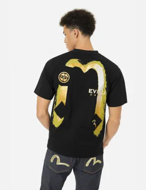 SPRING/ SUMMER COLLECTION 2025 Multi-Pocket Print and Seagull Brushstroke Daicock Print Regular Fit T-Shirt