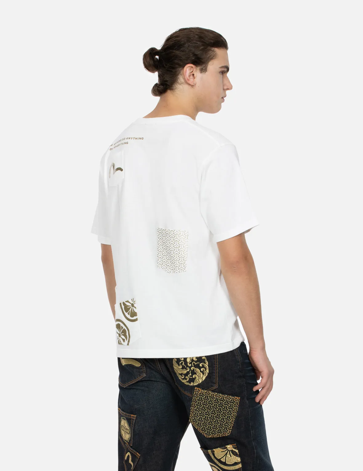 SPRING/ SUMMER COLLECTION 2025 Multi-print and Multi-pocket Regular Fit T-shirt