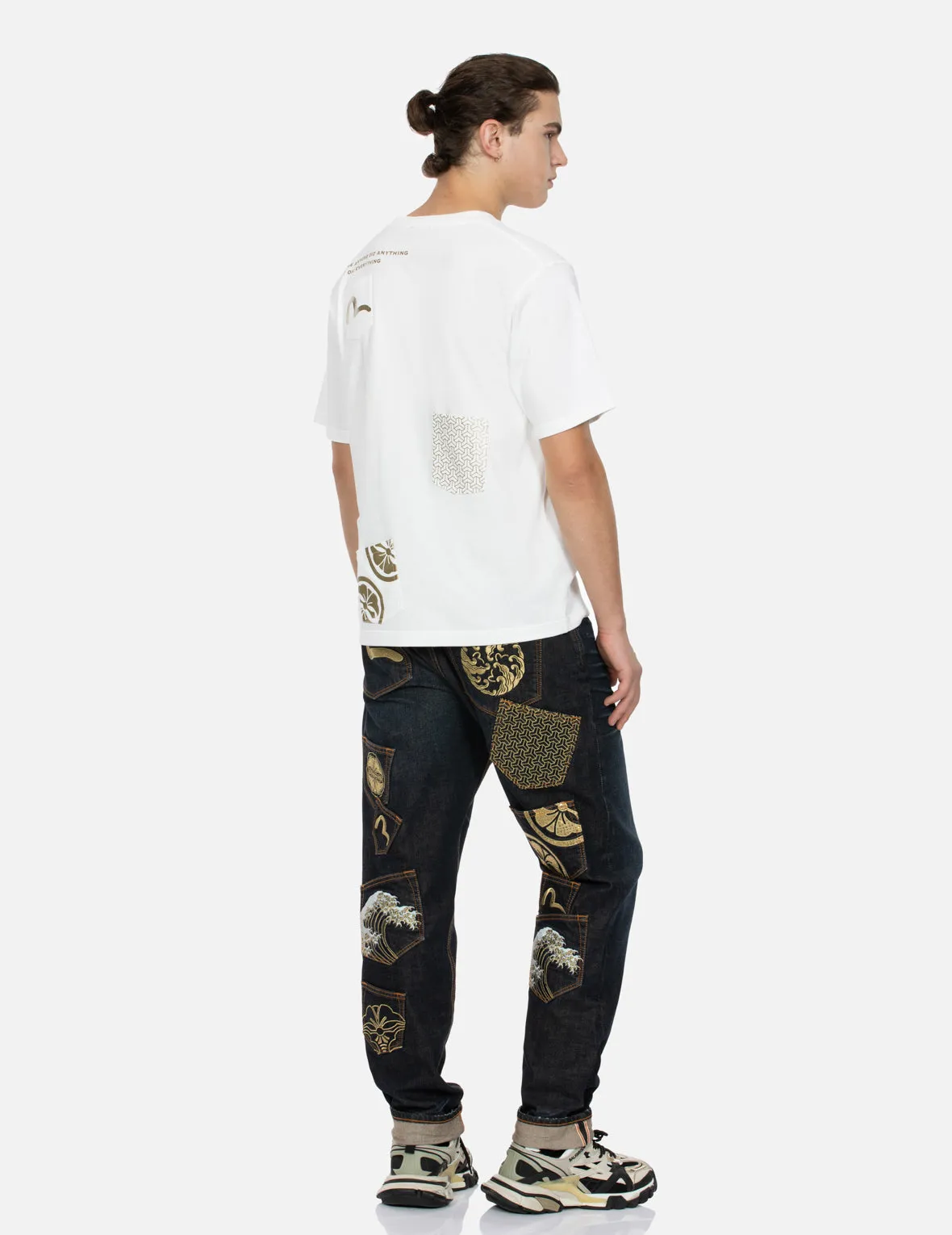 SPRING/ SUMMER COLLECTION 2025 Multi-print and Multi-pocket Regular Fit T-shirt