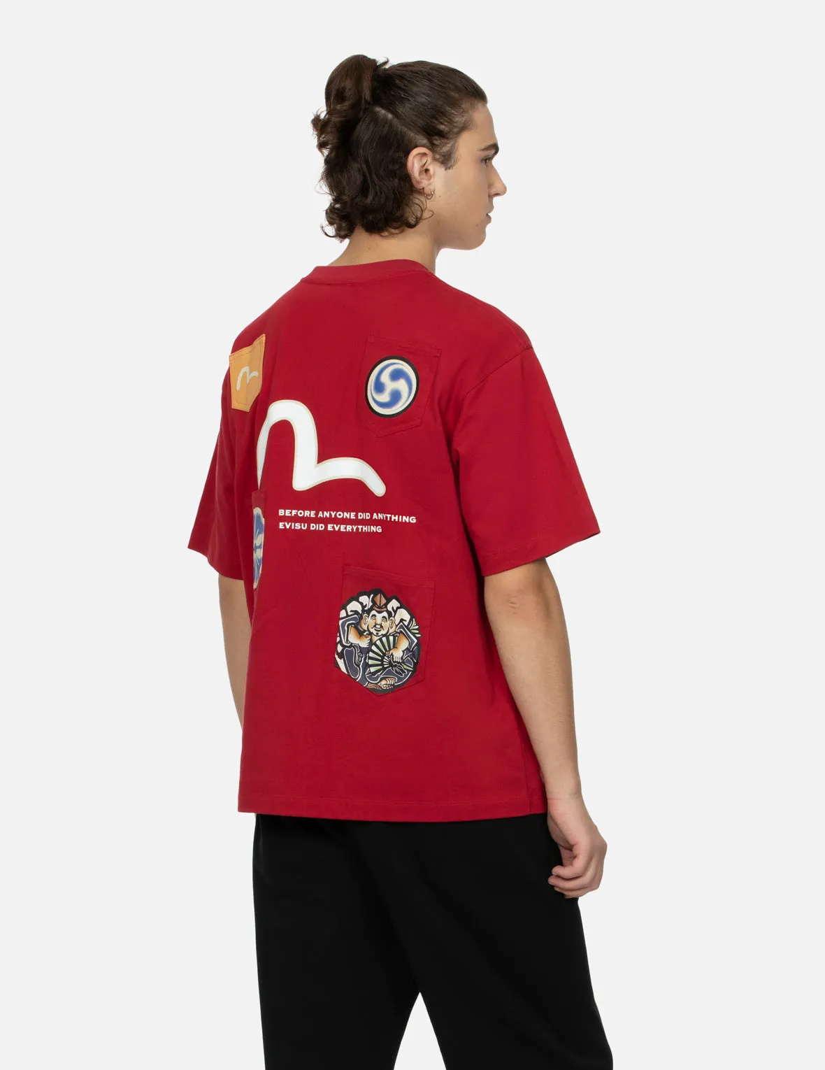 SPRING/ SUMMER COLLECTION 2025 Multi-print and Multi-pocket Relax Fit T-Shirt