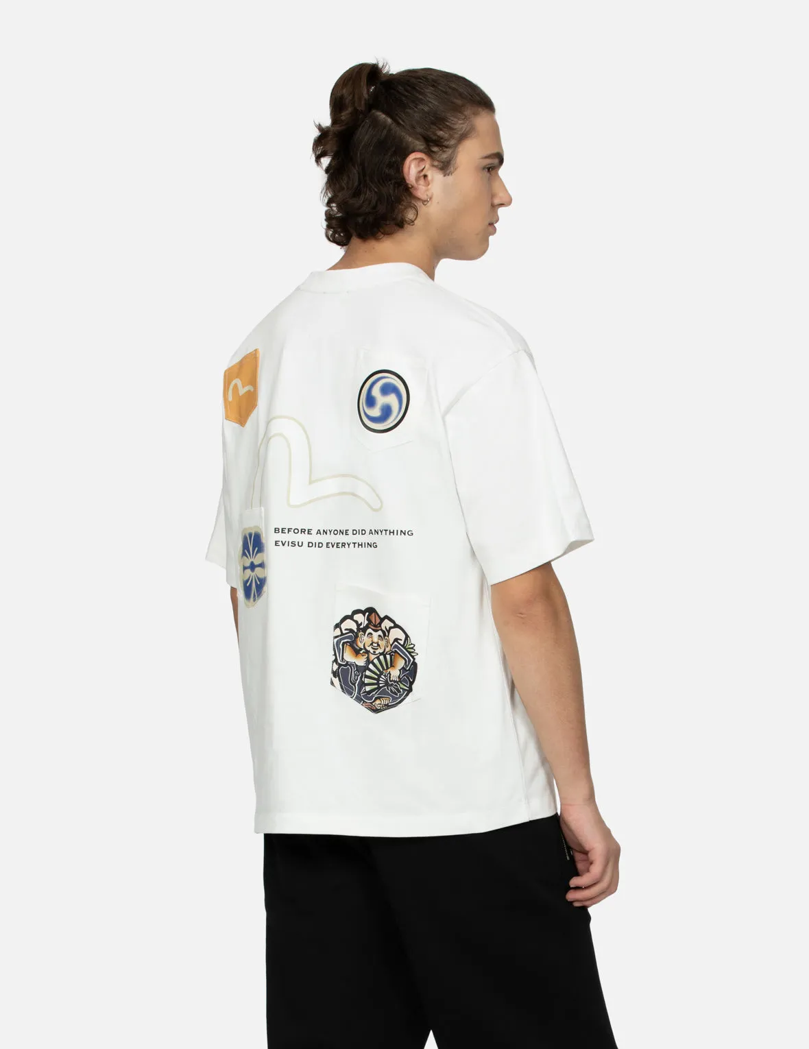 SPRING/ SUMMER COLLECTION 2025 Multi-print and Multi-pocket Relax Fit T-Shirt
