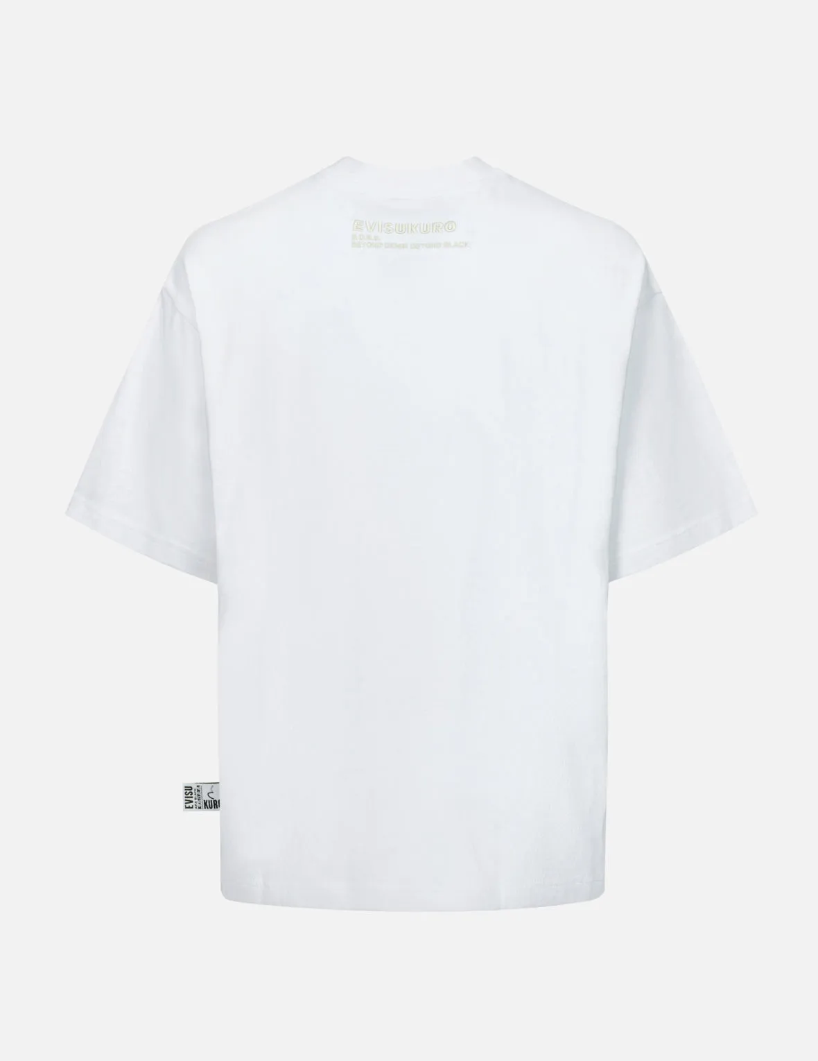 SPRING/ SUMMER COLLECTION 2025 Paisley Check Insert Seagull Loose Fit T-shirt