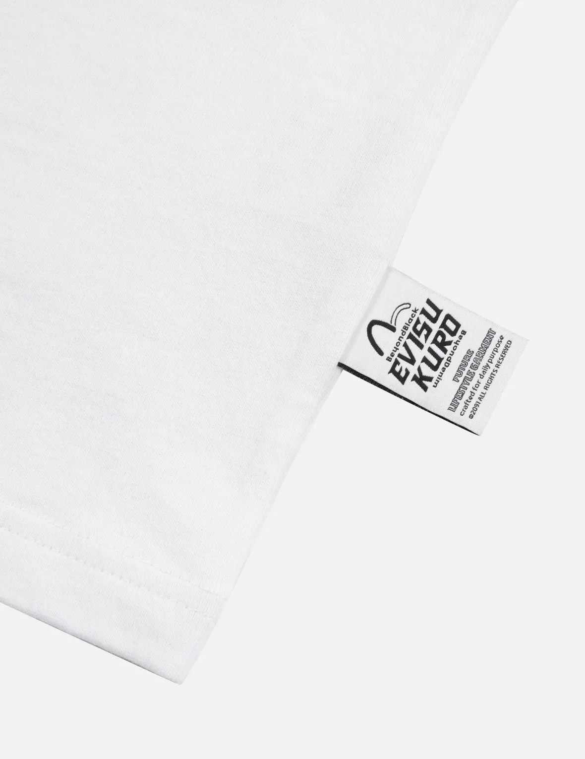 SPRING/ SUMMER COLLECTION 2025 Paisley Check Insert Seagull Loose Fit T-shirt