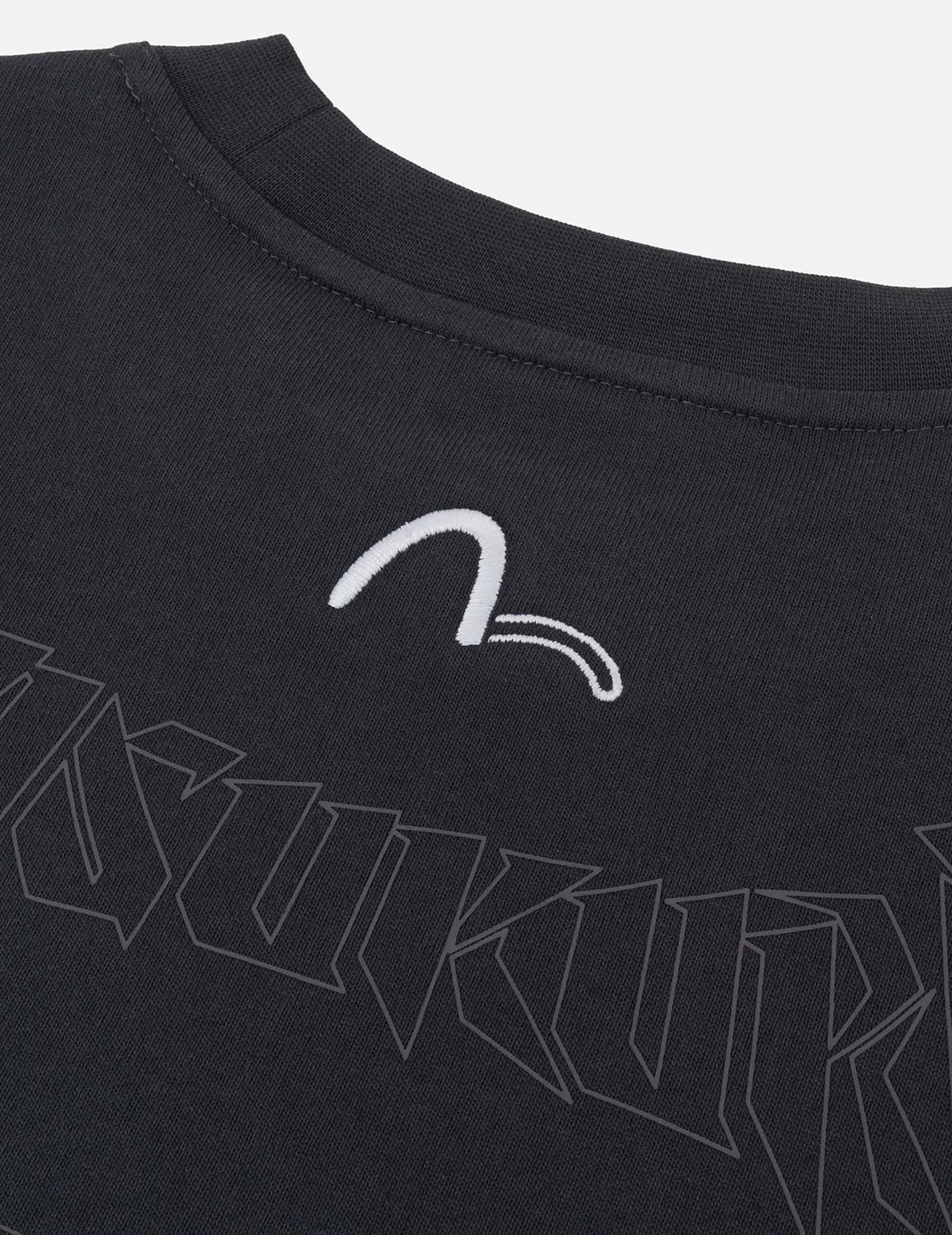 SPRING/ SUMMER COLLECTION 2025 Panel design with Multi Labels Relax Fit T-Shirt
