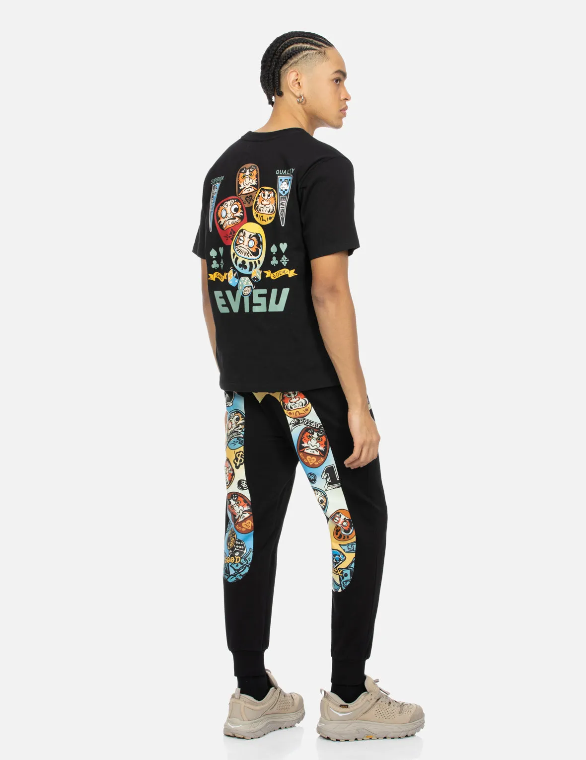 SPRING/ SUMMER COLLECTION 2025 Playful Daruma Print Regular Fit T-shirt