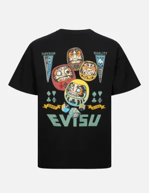 SPRING/ SUMMER COLLECTION 2025 Playful Daruma Print Regular Fit T-shirt