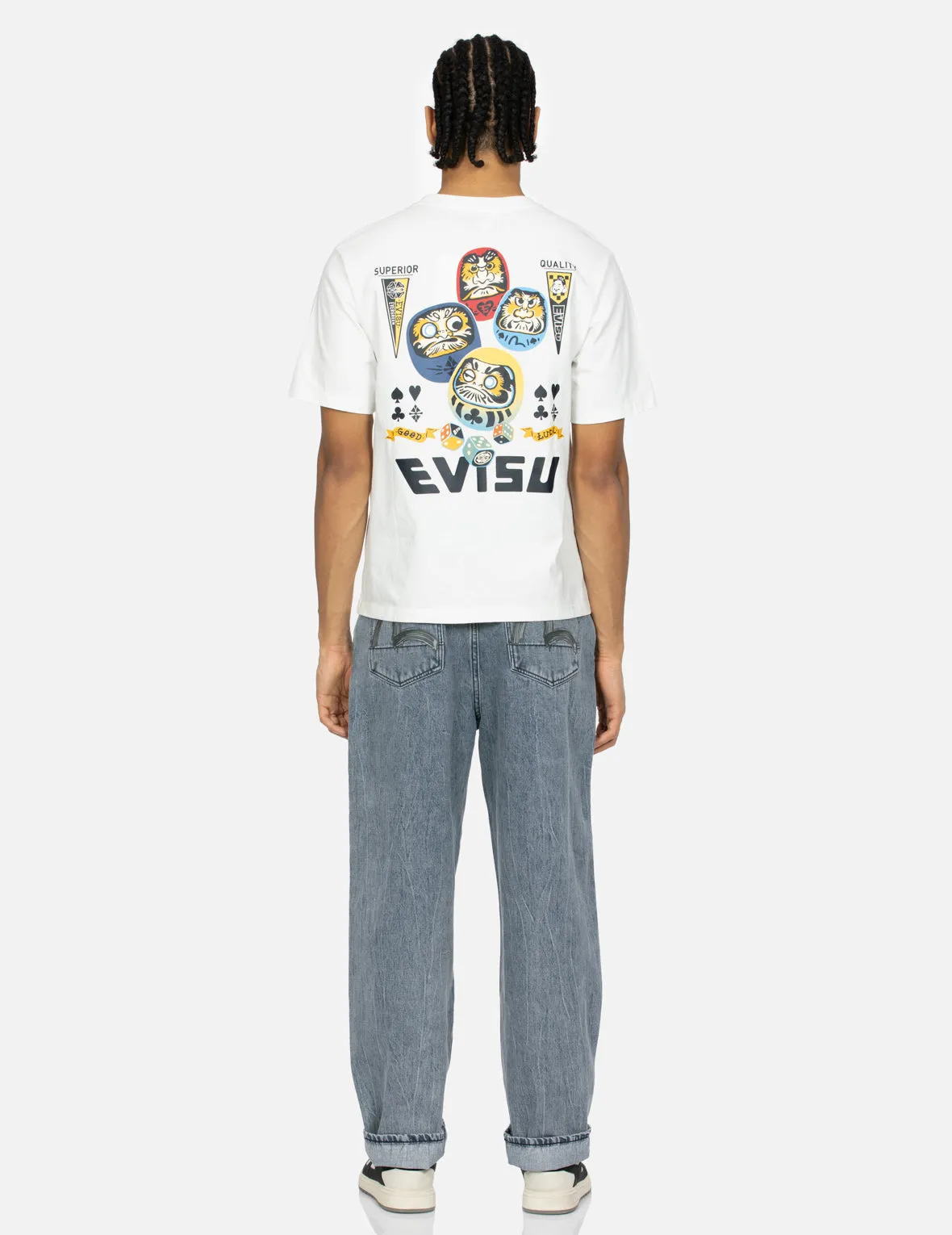SPRING/ SUMMER COLLECTION 2025 Playful Daruma Print Regular Fit T-shirt