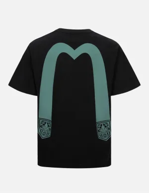 SPRING/ SUMMER COLLECTION 2025 Pocket-shaped Daruma Daicock Print Relax Fit T-shirt