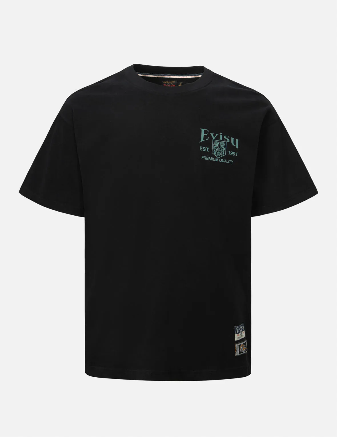 SPRING/ SUMMER COLLECTION 2025 Pocket-shaped Daruma Daicock Print Relax Fit T-shirt
