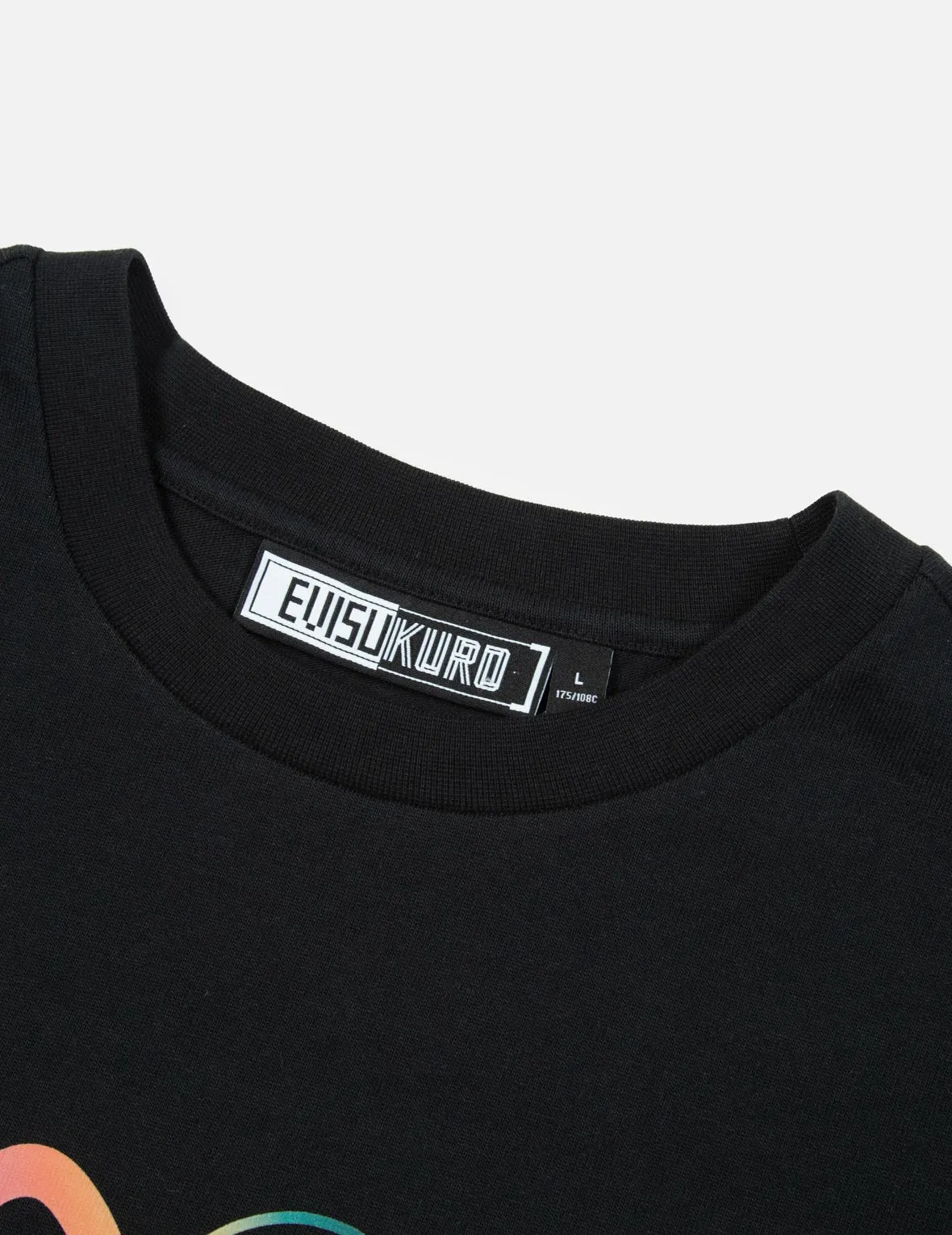 SPRING/ SUMMER COLLECTION 2025 Rainbow Seagull and Logo Print Oversized T-Shirt