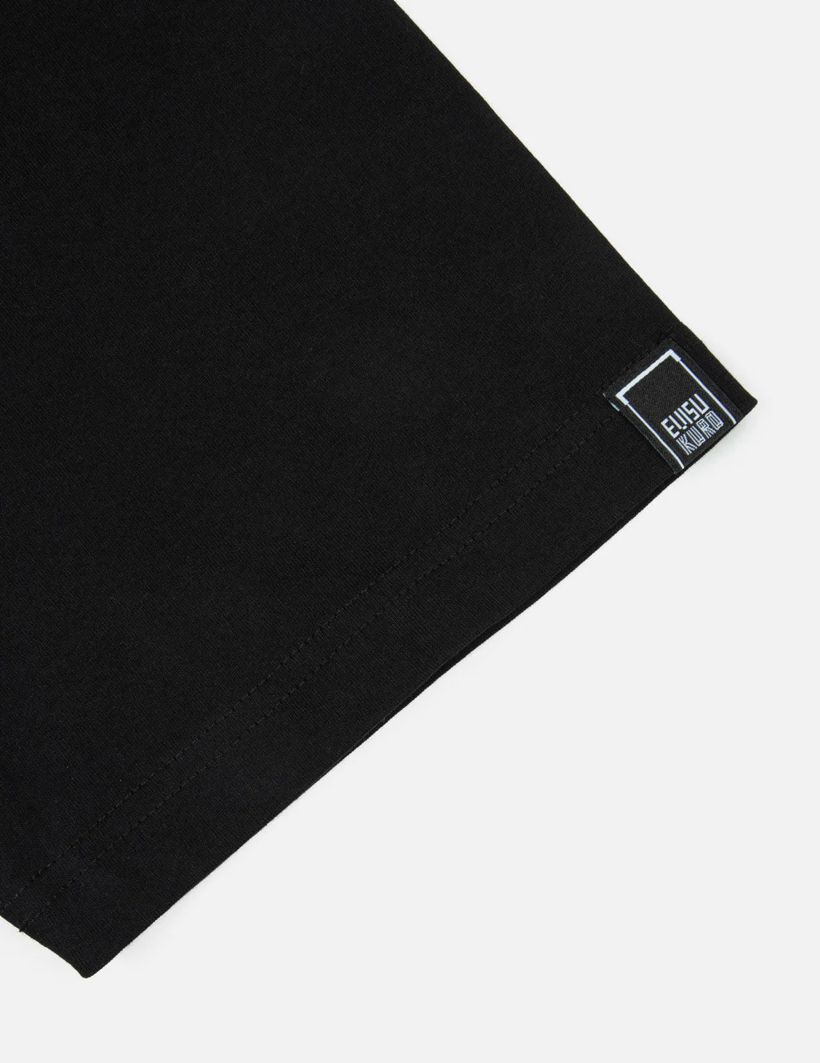 SPRING/ SUMMER COLLECTION 2025 Reflective Strapped and 3D Kamon Print Regular Fit T-Shirt