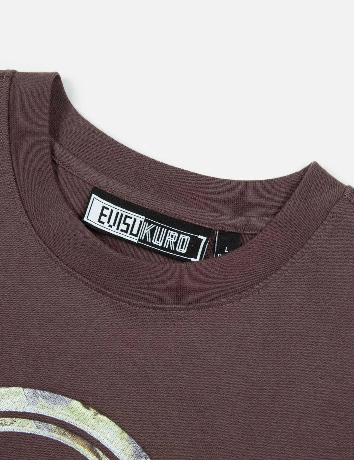 SPRING/ SUMMER COLLECTION 2025 Rock-textured Print and Logo Embroidery Loose Fit T-shirt