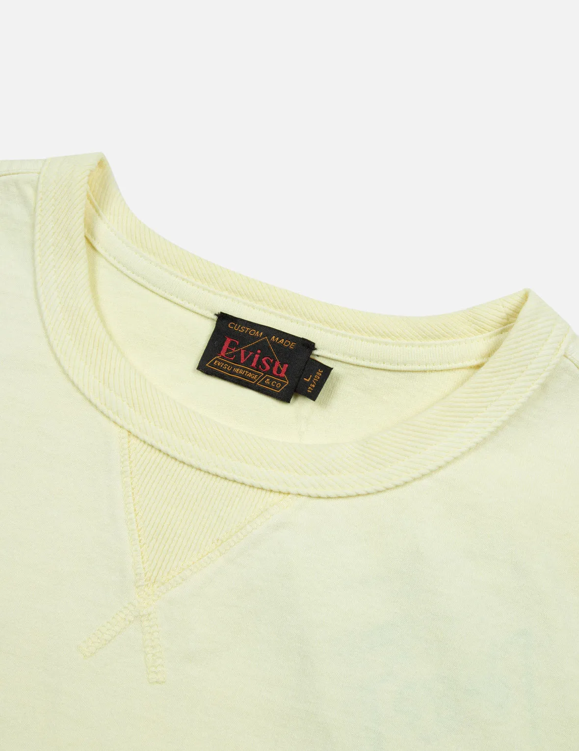 SPRING/ SUMMER COLLECTION 2025 Seagull and Brushstroke-style Godhead Print Loose Fit T-shirt