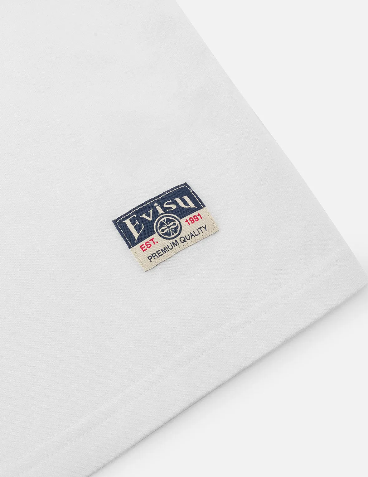 SPRING/ SUMMER COLLECTION 2025 Seagull and Daruma Totem Print Regular Fit T-shirt