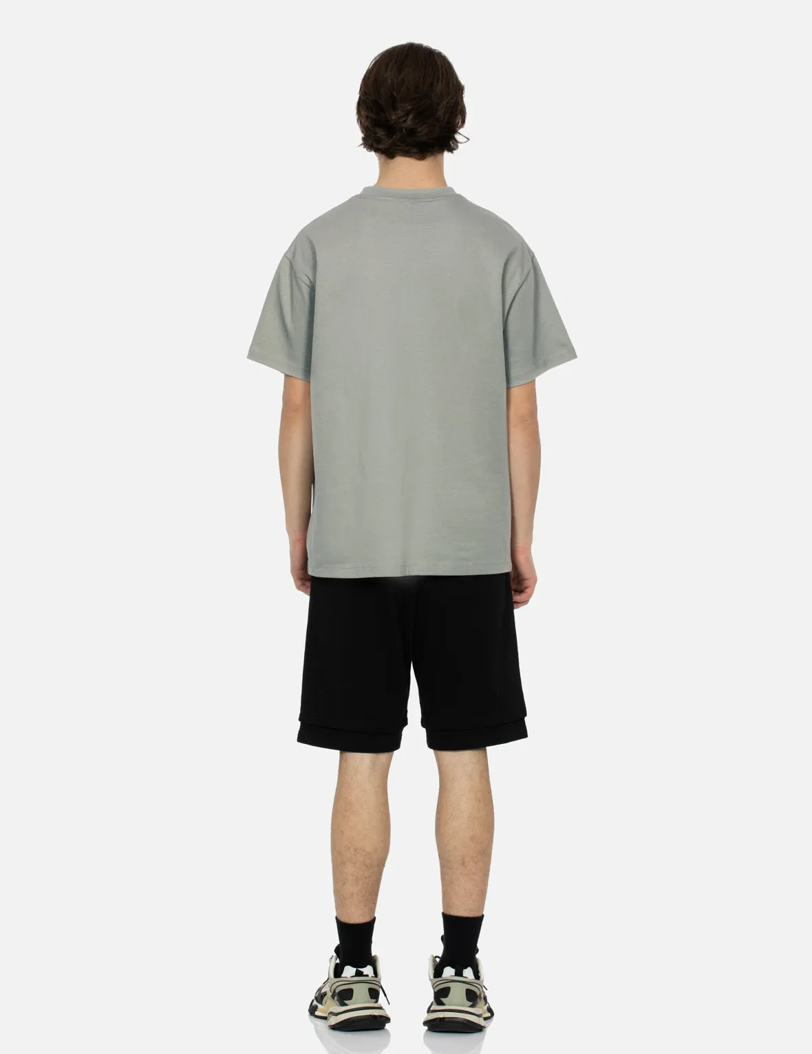 SPRING/ SUMMER COLLECTION 2025 Seagull and Graffiti Logo Print Relax Fit T-Shirt