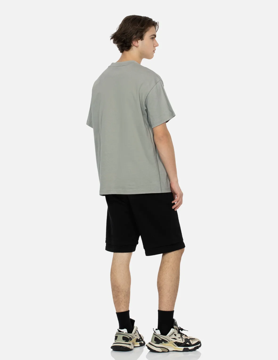 SPRING/ SUMMER COLLECTION 2025 Seagull and Graffiti Logo Print Relax Fit T-Shirt