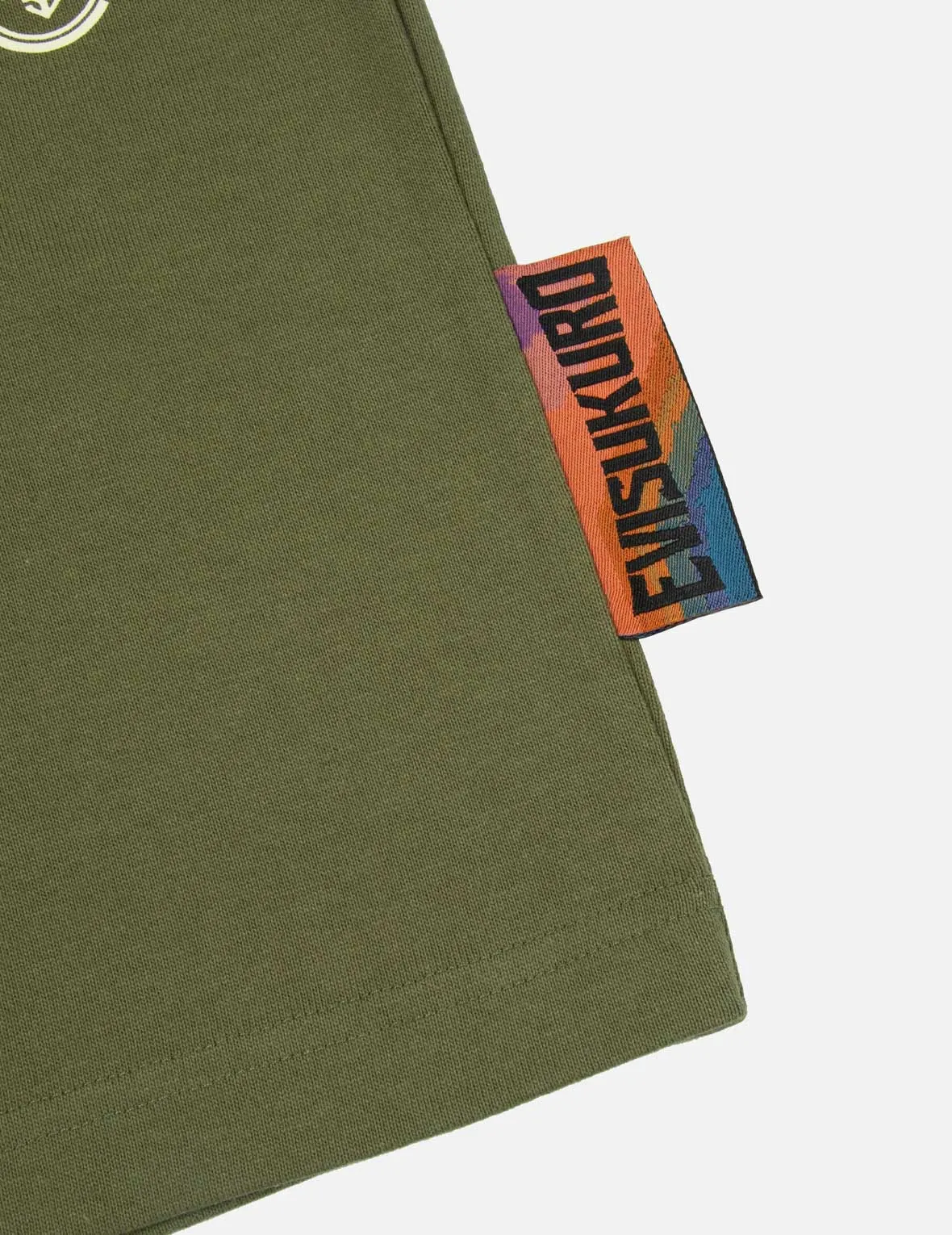 SPRING/ SUMMER COLLECTION 2025 Seagull and Graffiti Logo Print Relax Fit T-Shirt