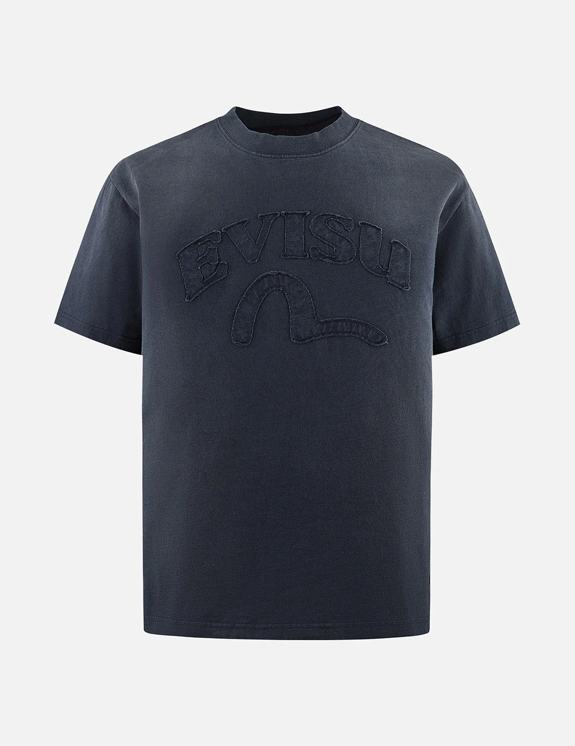 SPRING/ SUMMER COLLECTION 2025 Seagull and Logo Appliqué Embroidery Relax Fit T-Shirt