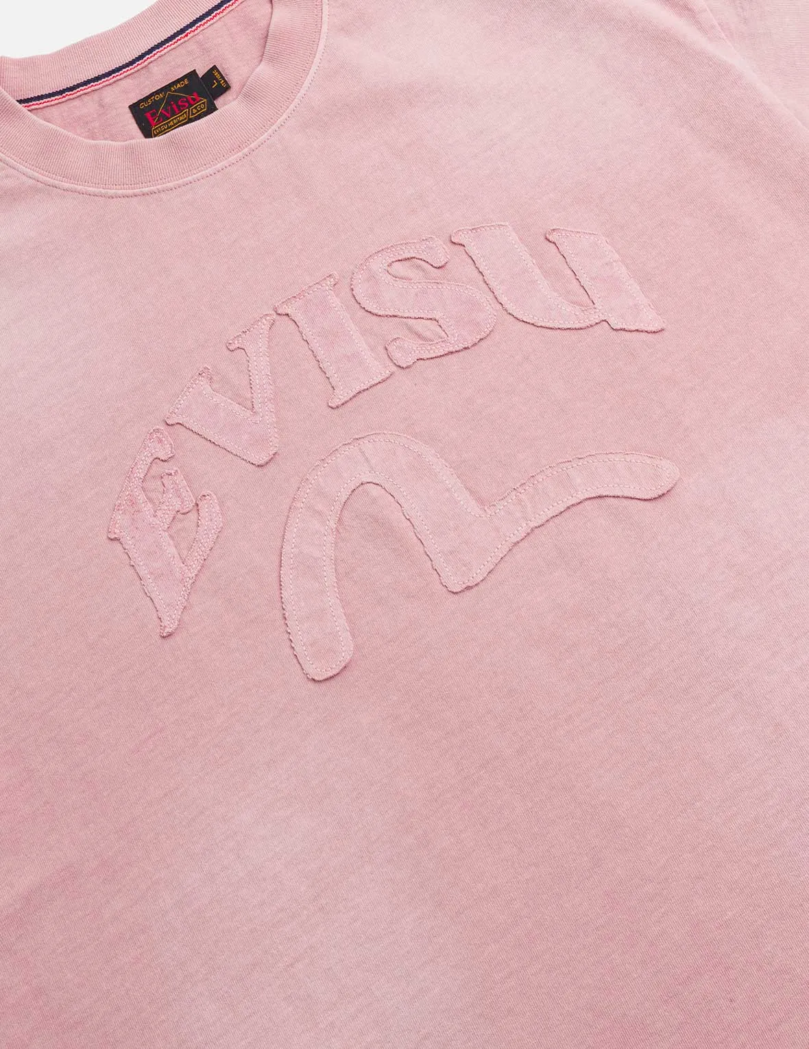 SPRING/ SUMMER COLLECTION 2025 Seagull and Logo Appliqué Embroidery Relax Fit T-Shirt