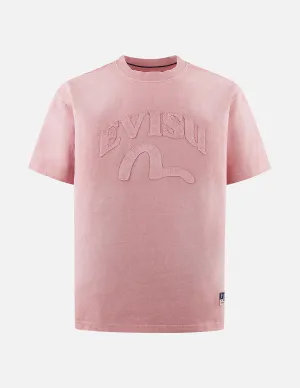 SPRING/ SUMMER COLLECTION 2025 Seagull and Logo Appliqué Embroidery Relax Fit T-Shirt