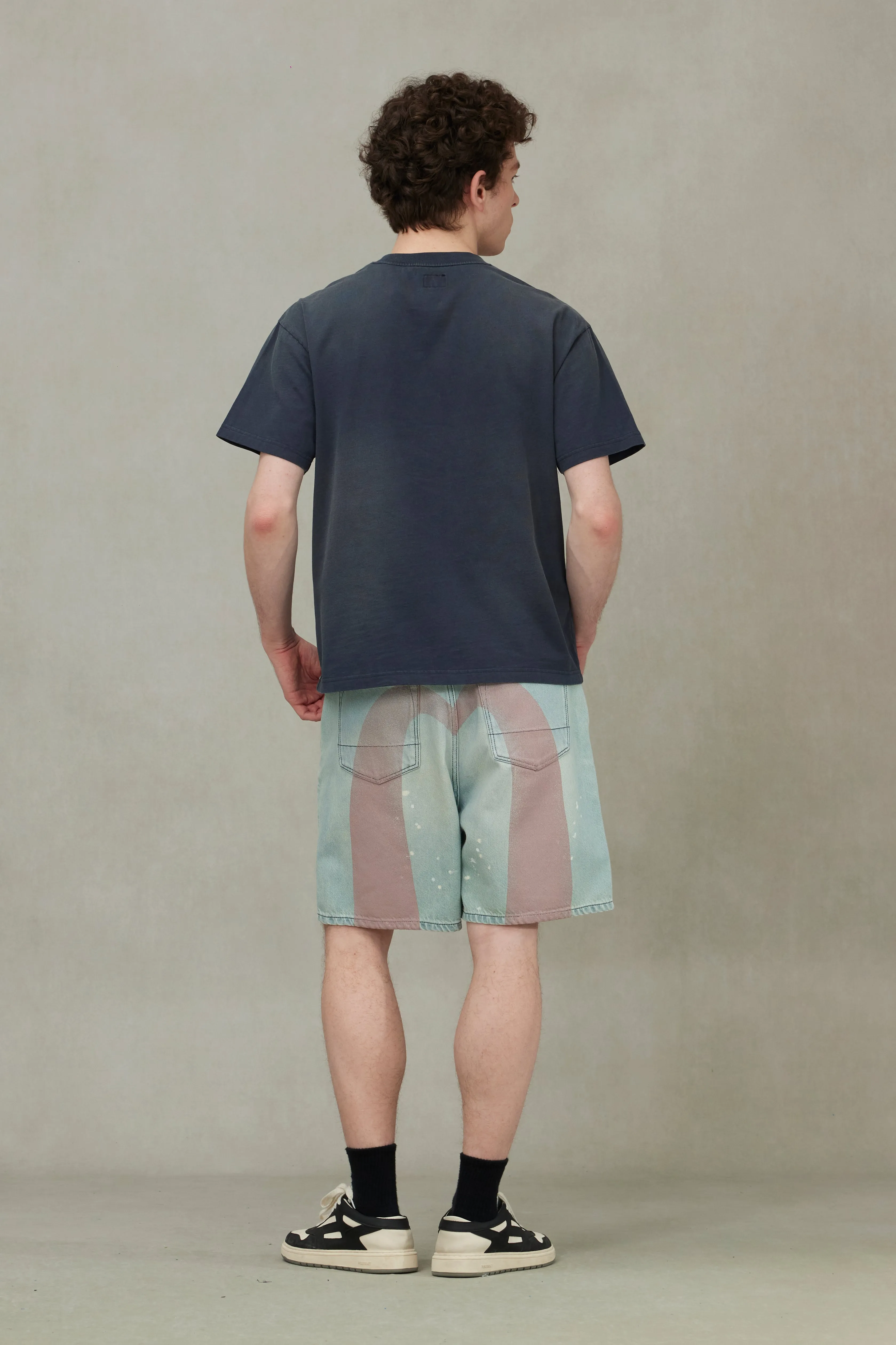 SPRING/ SUMMER COLLECTION 2025 Seagull and Logo Appliqué Embroidery Relax Fit T-Shirt