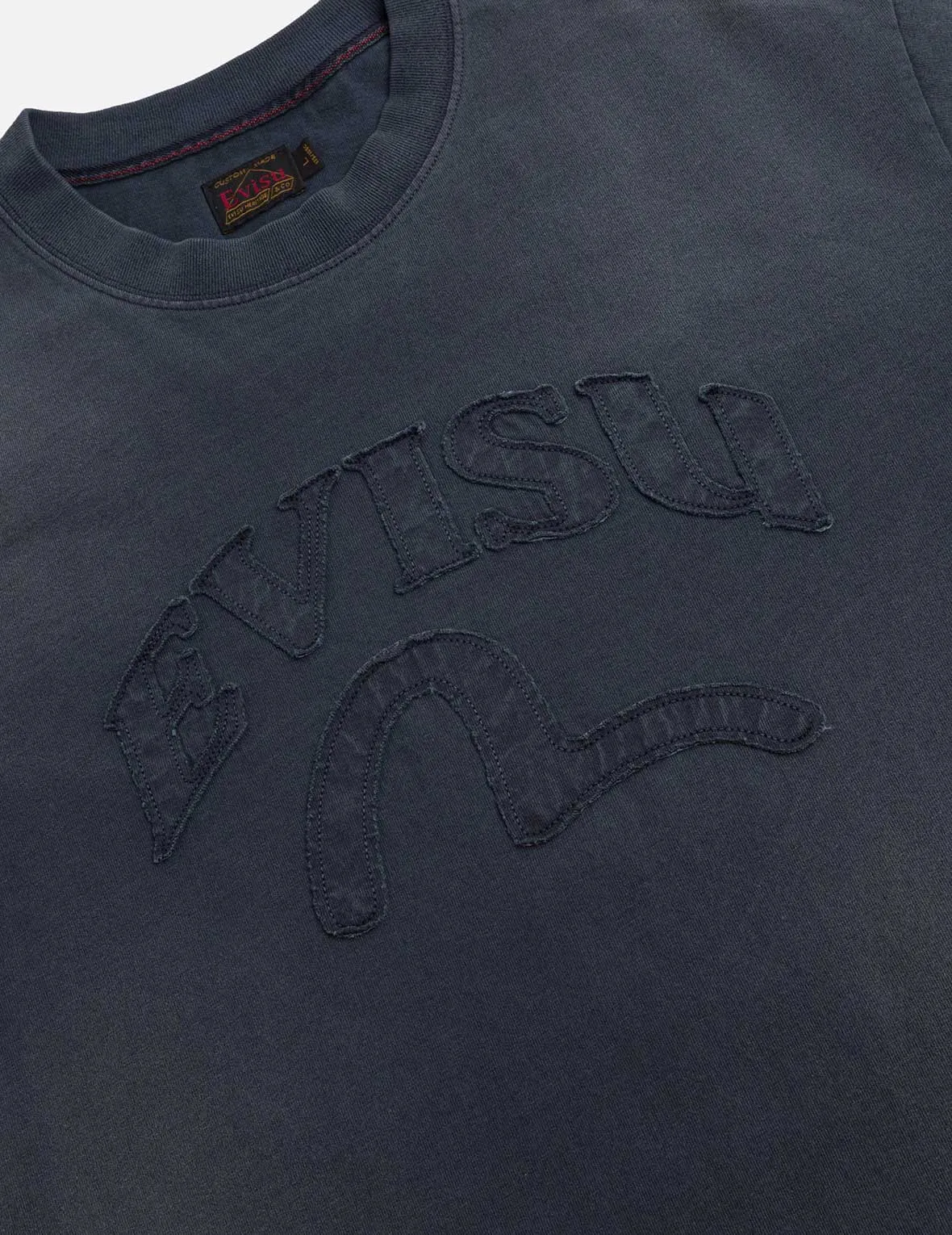 SPRING/ SUMMER COLLECTION 2025 Seagull and Logo Appliqué Embroidery Relax Fit T-Shirt