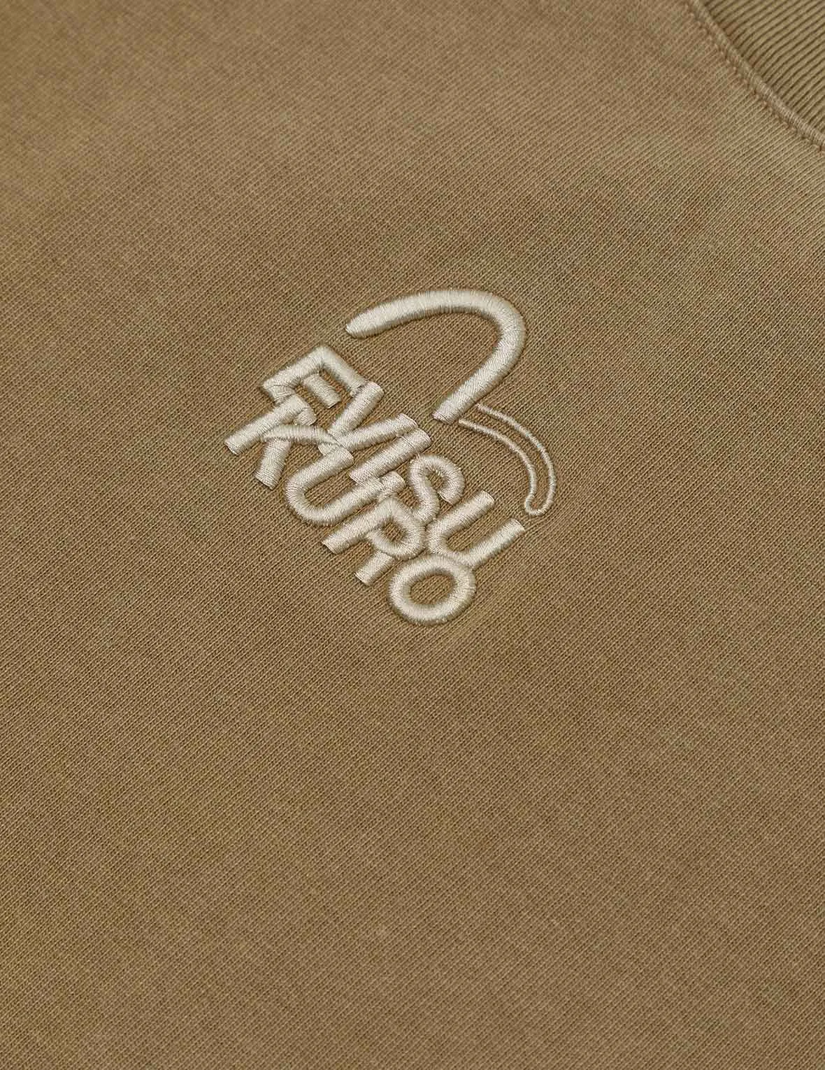 SPRING/ SUMMER COLLECTION 2025 Seagull and Logo Embroidery Oversized Garment Dye T-Shirt
