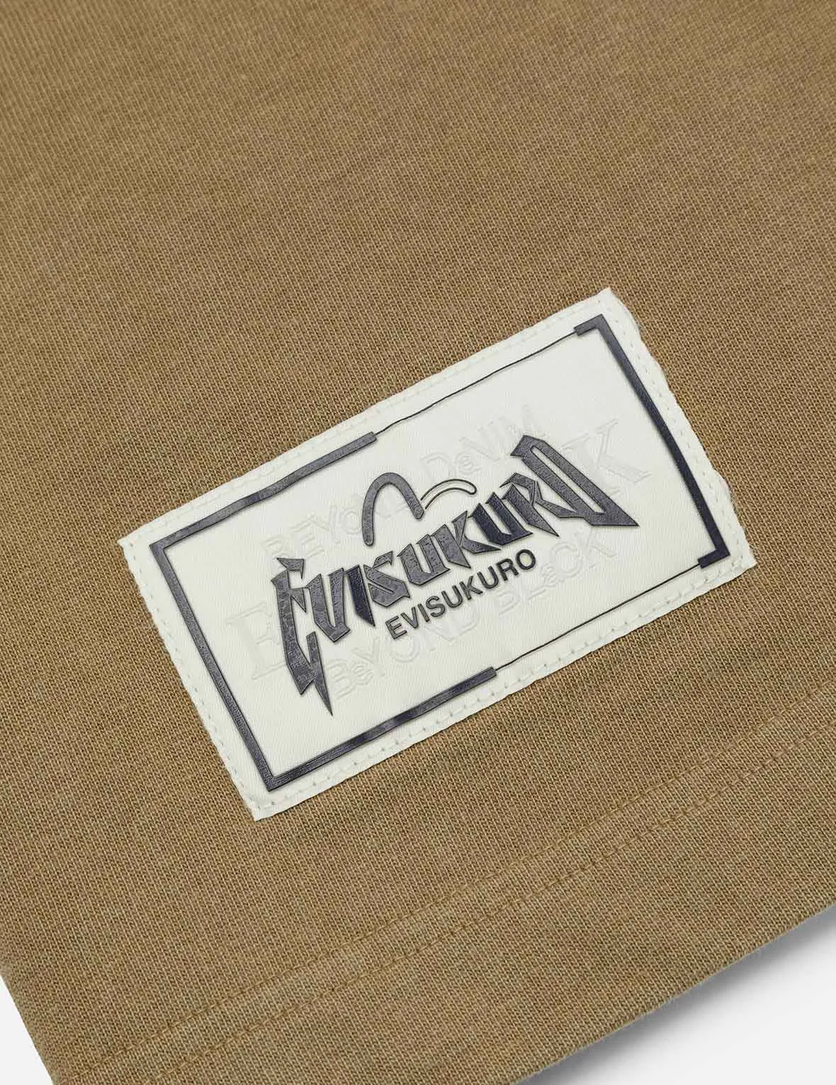 SPRING/ SUMMER COLLECTION 2025 Seagull and Logo Embroidery Oversized Garment Dye T-Shirt