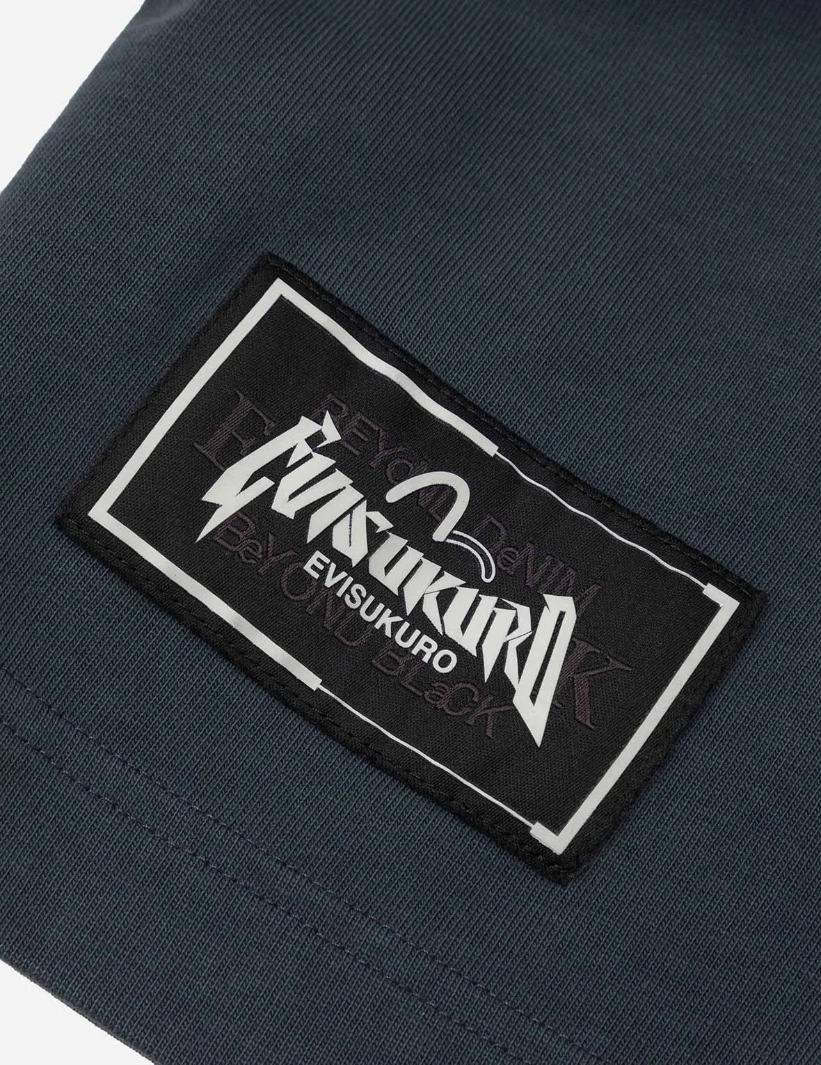 SPRING/ SUMMER COLLECTION 2025 Seagull and Logo Embroidery Oversized Garment Dye T-Shirt