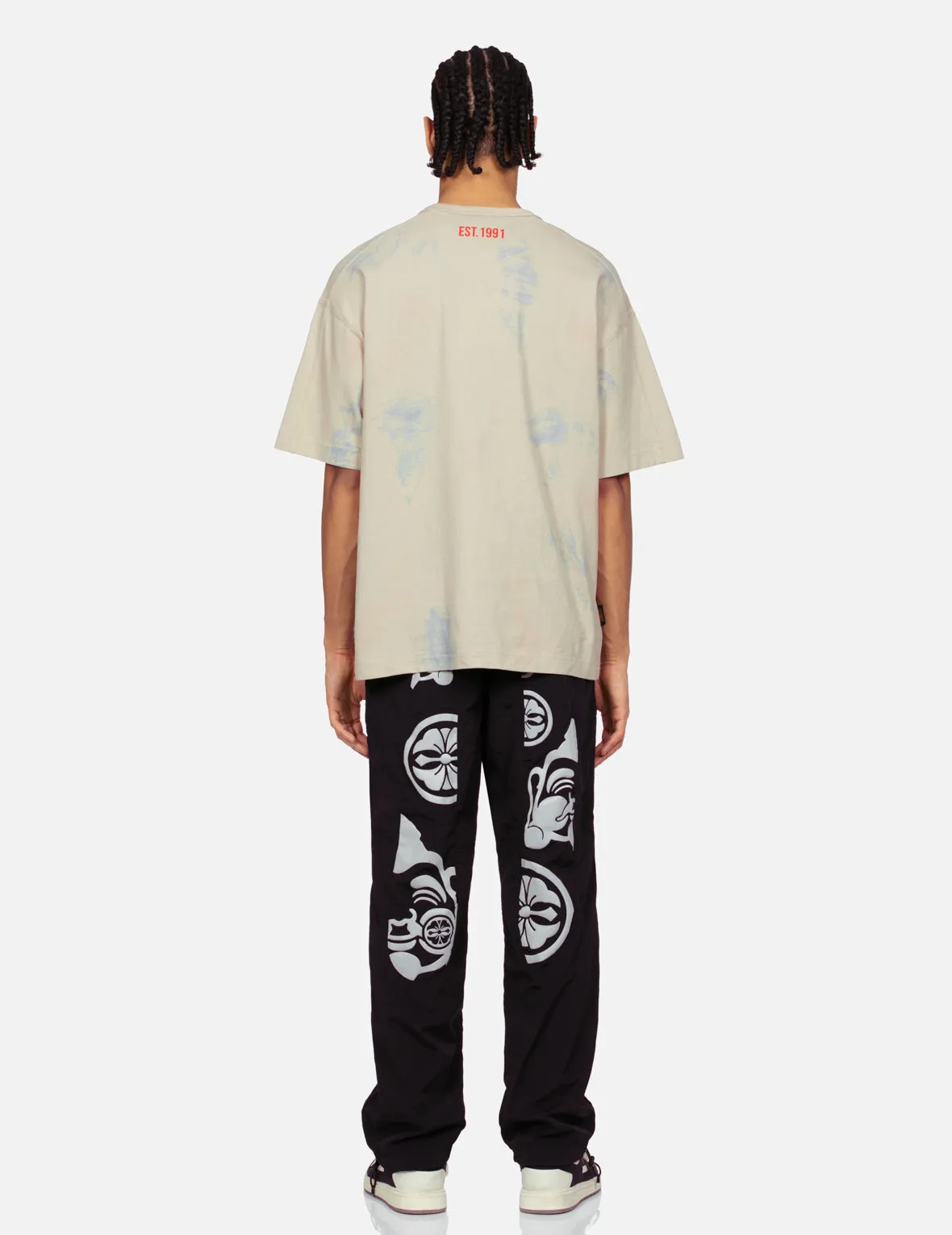 SPRING/ SUMMER COLLECTION 2025 Seagull and Logo Print Loose Fit T-shirt