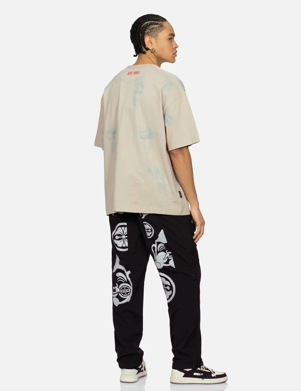 SPRING/ SUMMER COLLECTION 2025 Seagull and Logo Print Loose Fit T-shirt