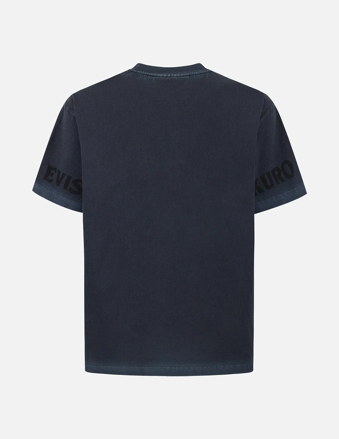 SPRING/ SUMMER COLLECTION 2025 Seagull and Logo Print Washed Relax Fit T-Shirt