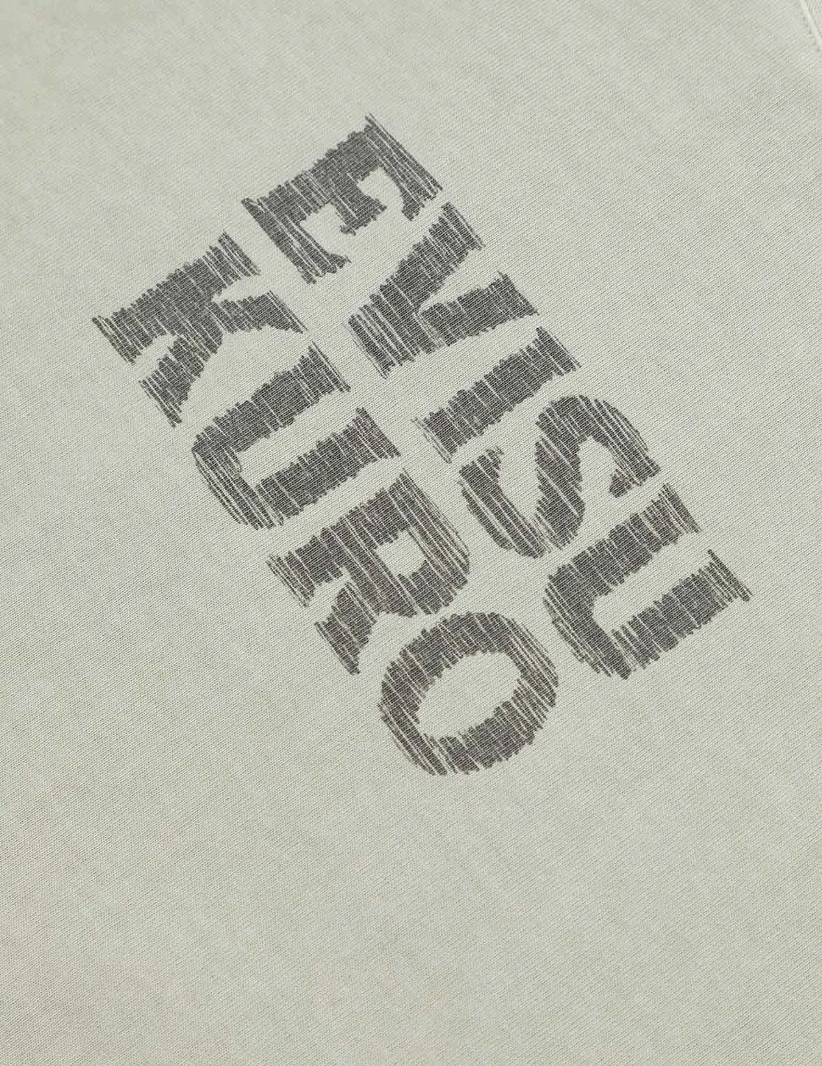 SPRING/ SUMMER COLLECTION 2025 Seagull and Logo Print Washed Relax Fit T-Shirt