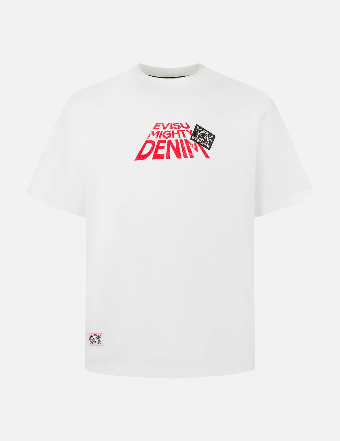 SPRING/ SUMMER COLLECTION 2025 Seagull and Slogan Print Relax Fit T-shirt