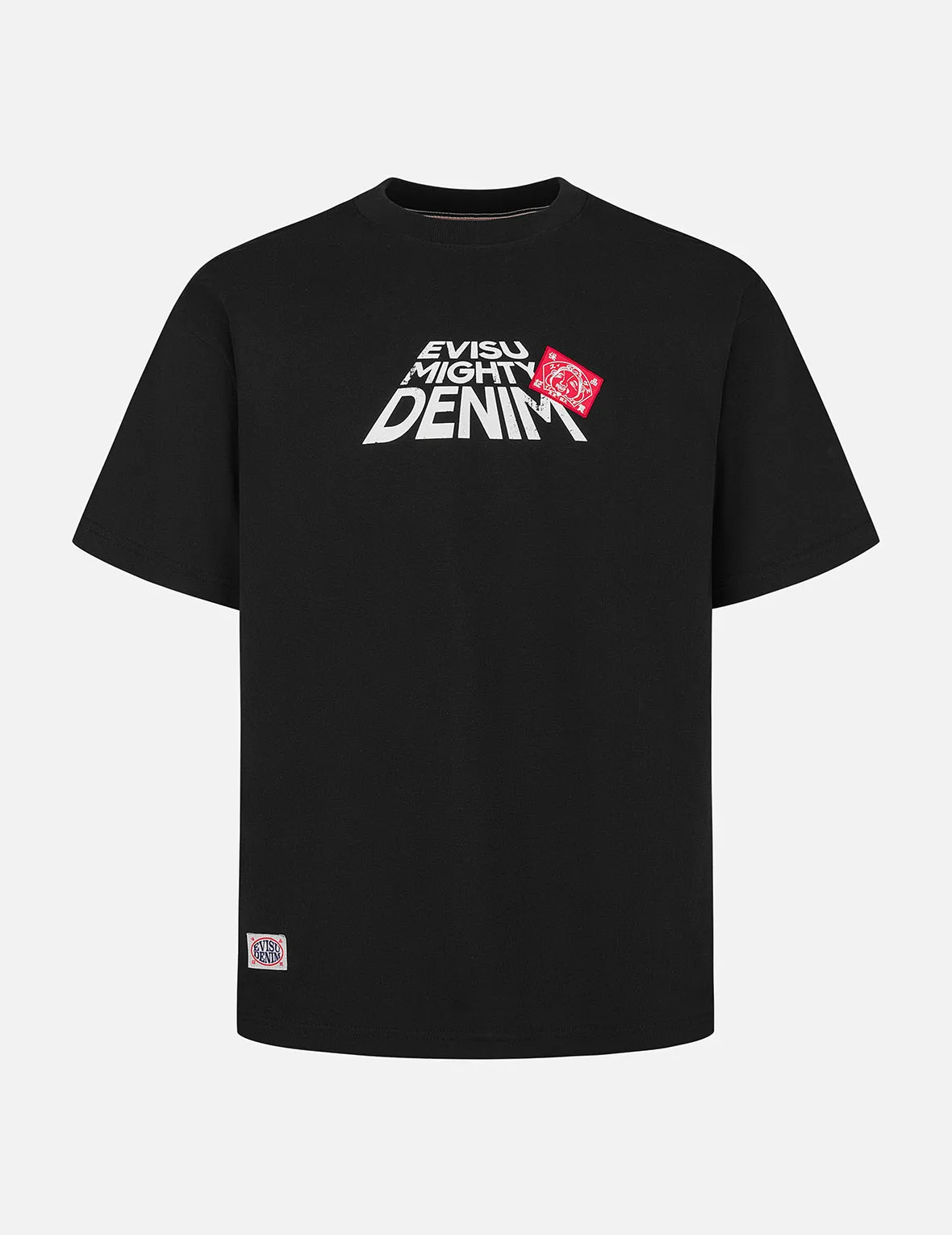 SPRING/ SUMMER COLLECTION 2025 Seagull and Slogan Print Relax Fit T-shirt