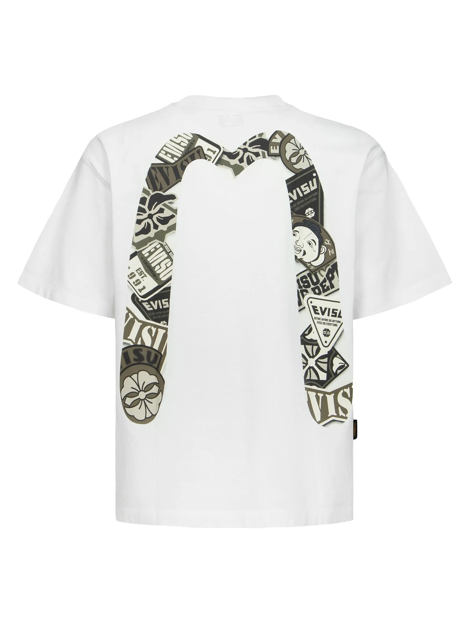 SPRING/ SUMMER COLLECTION 2025 Seagull and Stacked Badge Print Daicock Relax Fit T-shirt