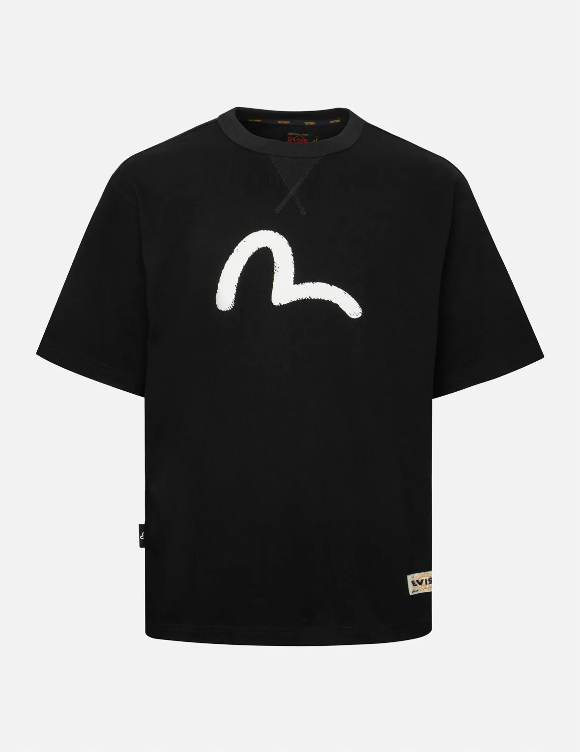SPRING/ SUMMER COLLECTION 2025 Seagull and Vintage Image Print Relax Fit T-Shirt