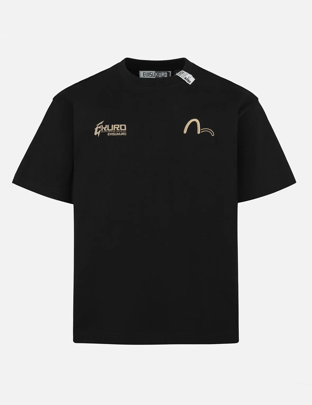 SPRING/ SUMMER COLLECTION 2025 Seagull Embroidery and Logo Print Regular Fit T-shirt
